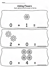 子供向けの簡単な算数 - ワークシート132