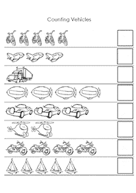 子供向けの簡単な算数 - ワークシート15