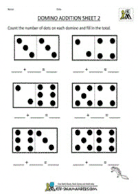 子供向けの簡単な算数 - ワークシート167