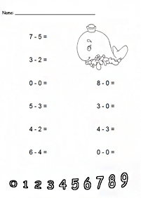 子供向けの簡単な算数 - ワークシート217