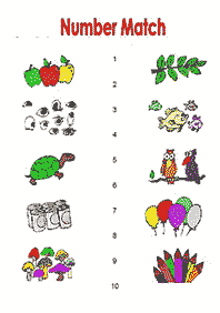 子供向けの簡単な算数 - ワークシート33