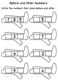 子供向けの簡単な算数 - ワークシート47