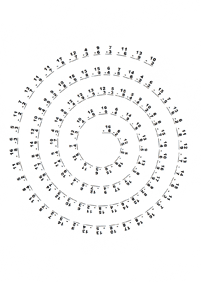 子供向けの引き算 - ワークシート40