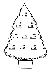 子供向けの足し算 - ワークシート10