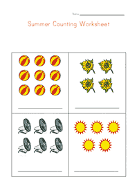 カウントのワークシート - ワークシート190