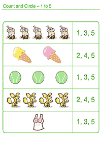 カウントのワークシート - ワークシート40