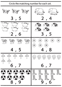 カウントのワークシート - ワークシート43