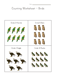 カウントのワークシート - ワークシート77