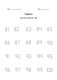 １０より大きい数字 - ワークシート24