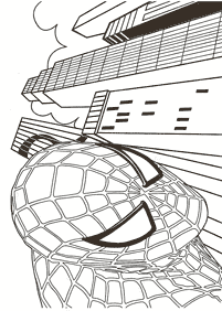 スパイダーマンの塗り絵 - 65