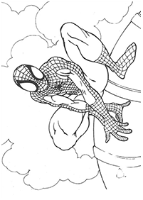 スパイダーマンの塗り絵 - 81