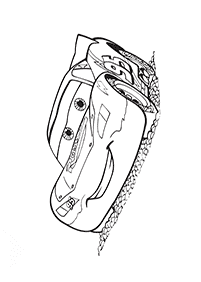 カーズ（ディズニー）の塗り絵 - 135