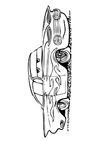 カーズ（ディズニー）の塗り絵 - 137