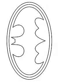 バットマンの塗り絵 - 26