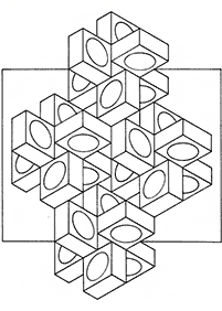 大人向けの塗り絵 – 133ページ目。