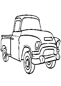 車の塗り絵 - 16