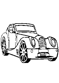 車の塗り絵 - 18