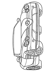 車の塗り絵 - 19