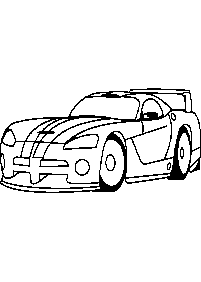 車の塗り絵 - 35