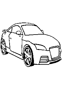 車の塗り絵 - 41