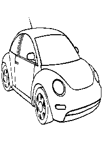 車の塗り絵 - 45