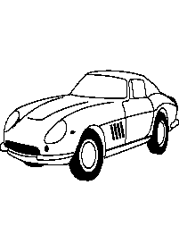 車の塗り絵 - 49