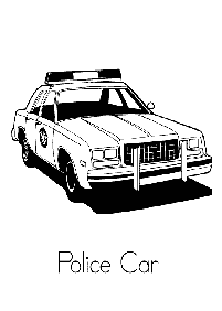 車の塗り絵 - 5ページ目