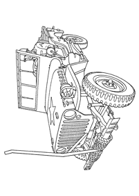 車の塗り絵 - 64