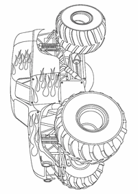 車の塗り絵 - 81