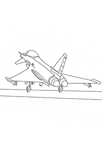 飛行機の塗り絵 - 33