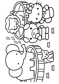 헬로키티컬러링도안–페이지 20