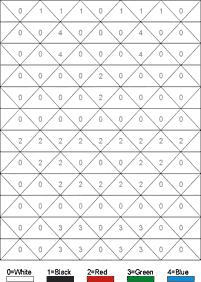 숫자에맞는색깔칠하기학습지…컬러링도안 85