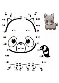 쉬운점잇기–학습지 107