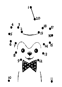 쉬운점잇기–학습지 73