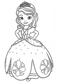 Kertas mewarna Sofia the First – muka 15