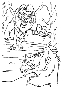 Kertas mewarna lion king – muka 37