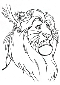 Kertas mewarna lion king – muka 71