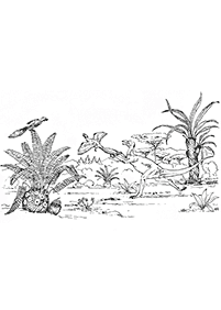 Kertas mewarna dinosaur – muka 25