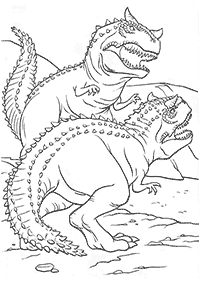 Kertas mewarna dinosaur – muka 27