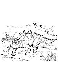 Kertas mewarna dinosaur – muka 36