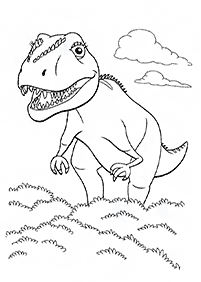 Kertas mewarna dinosaur – muka 70