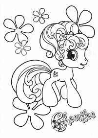 Kertas mewarna My Litte Pony – muka 92