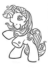 Kertas mewarna My Litte Pony – muka 96