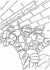 Kertas mewarna Ninja Turtles – muka 51