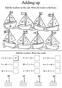 Matematik untuk Kanak-kanak – lembaran kerja 106