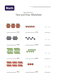 Matematik untuk Kanak-kanak – lembaran kerja 111