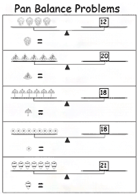 Matematik untuk Kanak-kanak – lembaran kerja 263