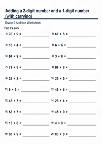 Matematik untuk Kanak-kanak – lembaran kerja 273