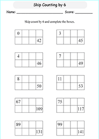 Matematik untuk Kanak-kanak – lembaran kerja 297