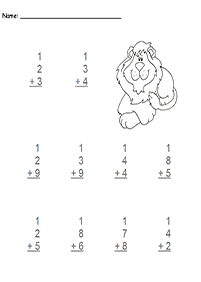 Matematik untuk Kanak-kanak – lembaran kerja 51